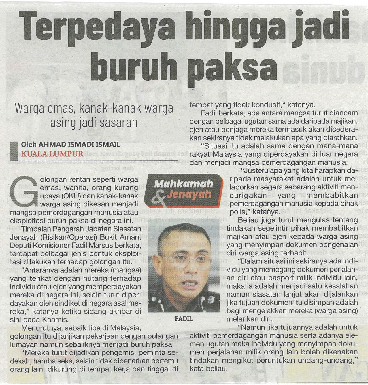 terpedaya hingga jadi buruh paksa